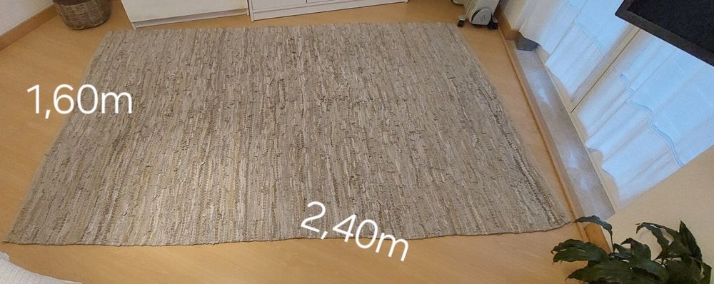 Tapete entrelaçado com pele