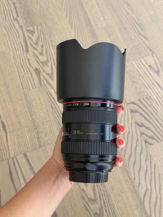 Обʼєктив canon ef 24-70mm 2.8L
