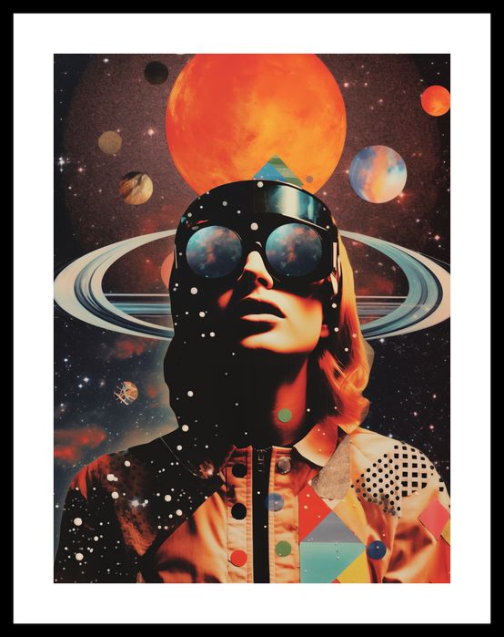 Plakat 30x40cm Kosmiczne Wizje