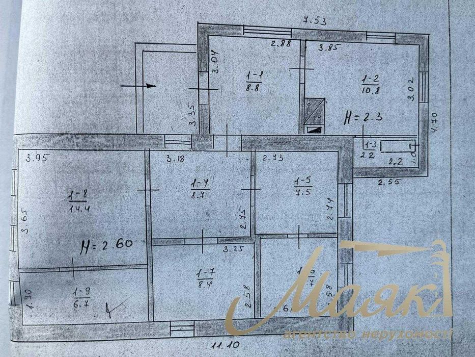 продам будинок в с.Розумівка.10 км від Запоріжжя