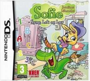 nintendo DS, DSi SOFIE SYNG LEK OR LEAR dla dzieci edukacyjna kardridż