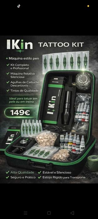 Kit Tattoo 149€. Oportunidade