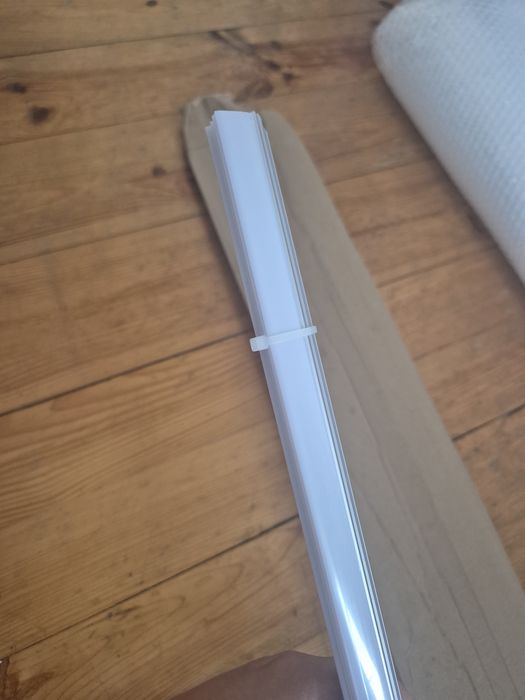 Profil aluminiowy do taśm led anodowany natynkowy