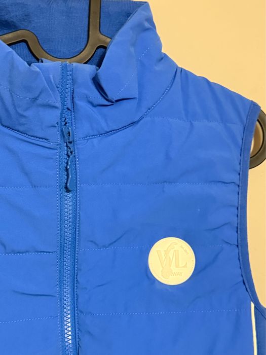 Bezrękawnik kamizelka WoolLand 158/164 z wełną merino wool