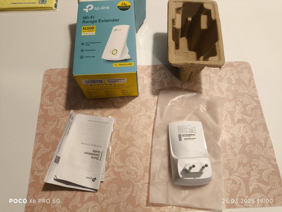 WZMACNIACZ WIFI Range Extender 300M TP-Link TL-WA854RE