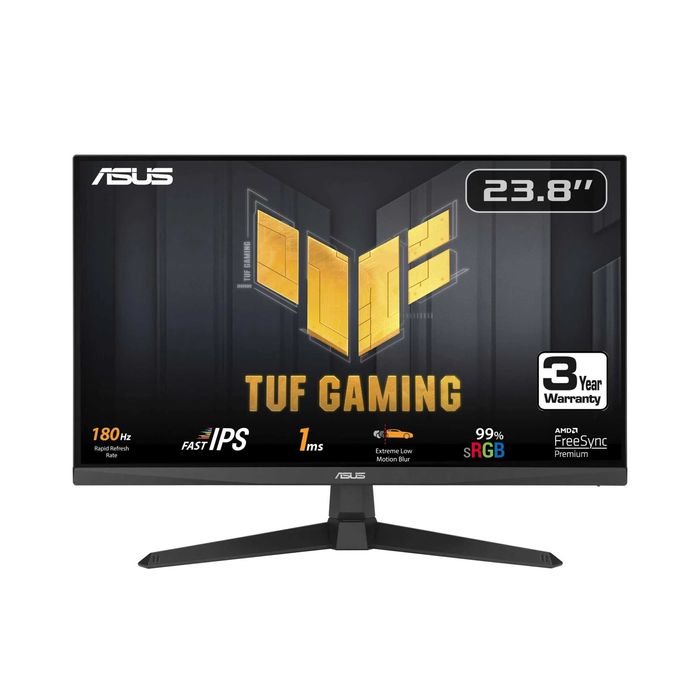 NOVO - Monitor Asus TUF Gaming -24” Full HD, 180Hz, Fast IPS, 1ms