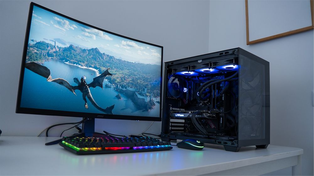 PC Gaming Ryzen 7 5700X3D + RTX 4070 Super | 32 GB de ram | Impecável | Caixas e Fatura | Valor negociável