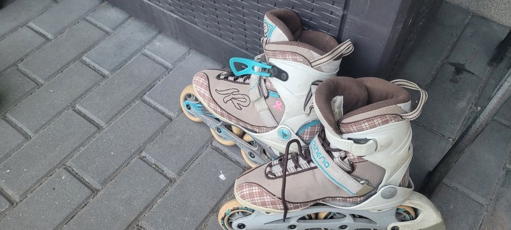 Rolki Fila rozmiar  39. Stan bardzo dobry. K2 38 i hiSkate 38