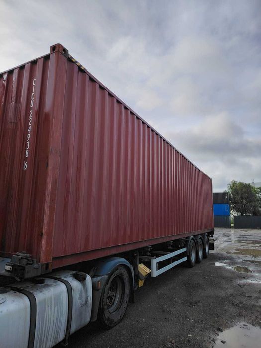 Kontener Morski 40HC – Dostawa z Możliwością Rozładunku