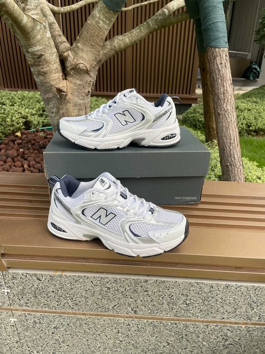 New Balance 530 White Silver Metallic R.37