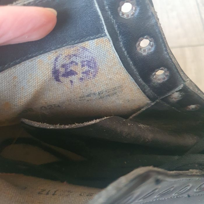 Buty wojskowe kute z 1969 roku