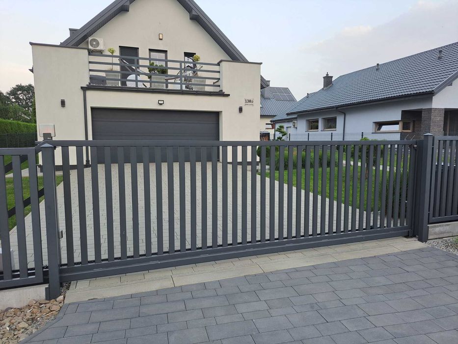 Ogrodzenia metalowe, płoty, bramy, furtki, palisadowe, grzebieniowe