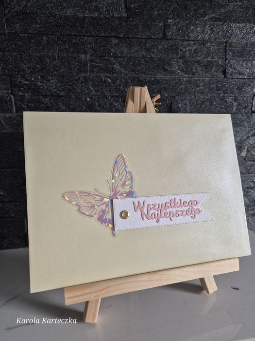 Kartka 30/40/50/60/70 wakacyjna, plaża, kobieca