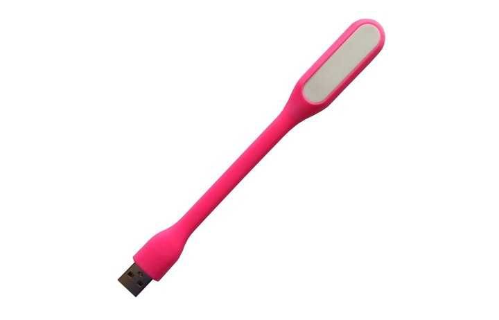 Lampka LED USB do Laptopa  różowa