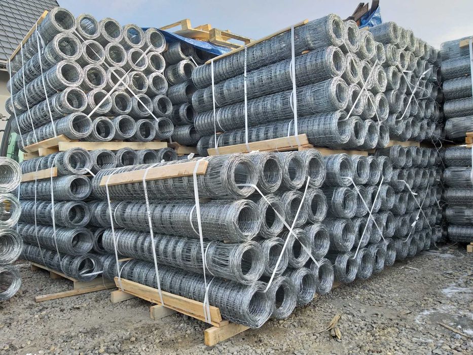 Siatka ogrodzeniowa leśna 150/14/15L rolka panel, podmurówka