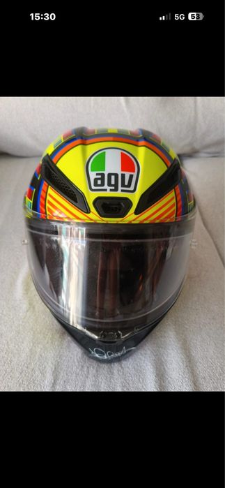 Capacete agv veloce s saleluna