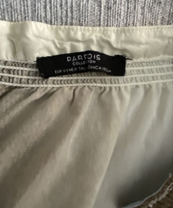 Parfois damska bluzka boho M niebiesko- beżowa