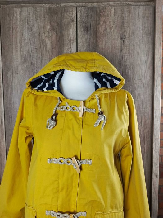 Kurtka żółta musztardowa Seasalt Cornwall L 40