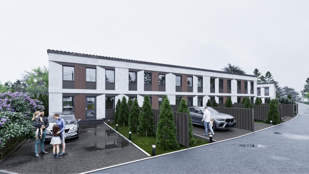 Таунхаус з газом/окремі заізди/гарні ділянки/без комісії