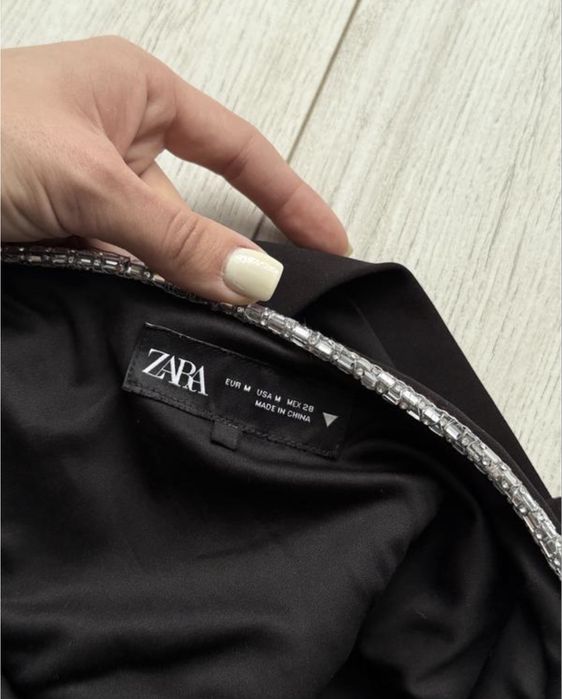 Zara топ і Твідова сорочка