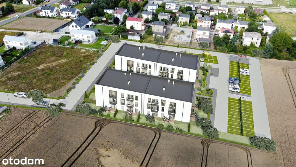 NOWE mieszkanie z ogródkiem Mogilno / 42,2 m² + ogródek 28,8 m²