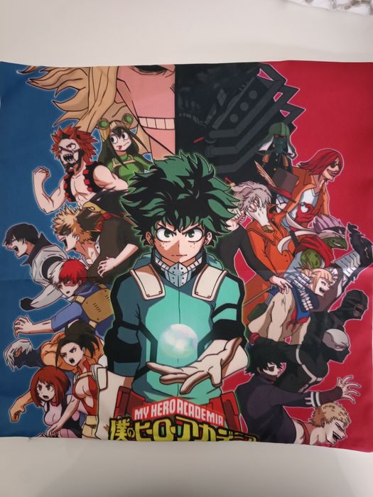 Fronha de almofada do anime/serie/manga My Hero Academia mha