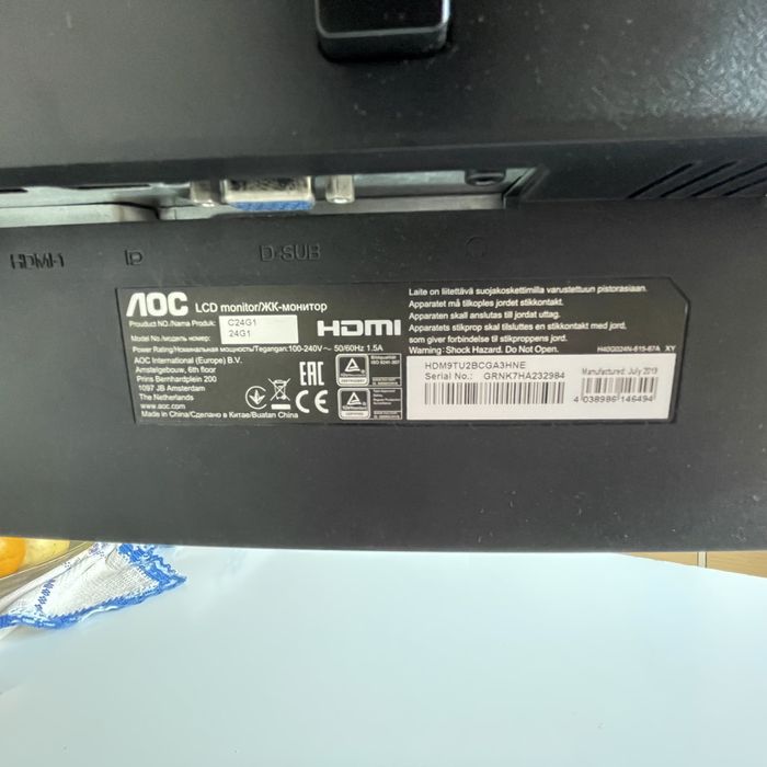 Monitor Gaming AOC