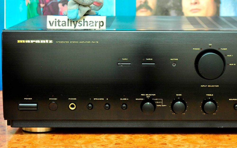 Топовый MARANTZ PM-78 (841) class A 13кг 95вт суперсостояние!