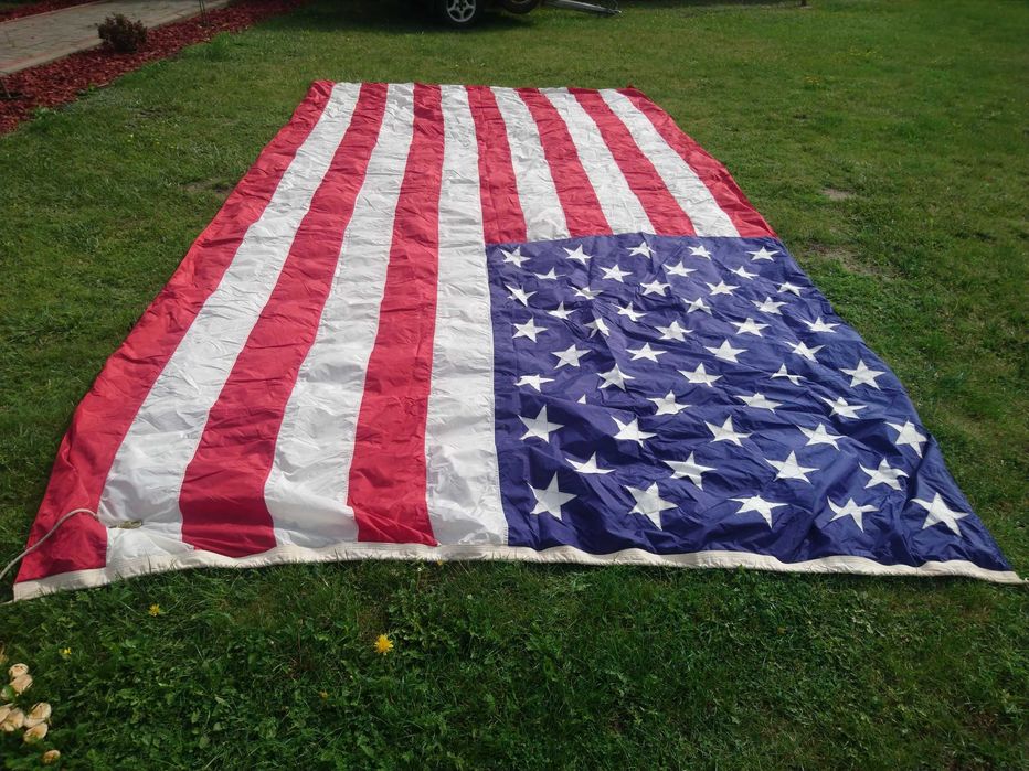 Bandera Flaga z okrętu USS ENTERPRISE Karwno • OLX.pl