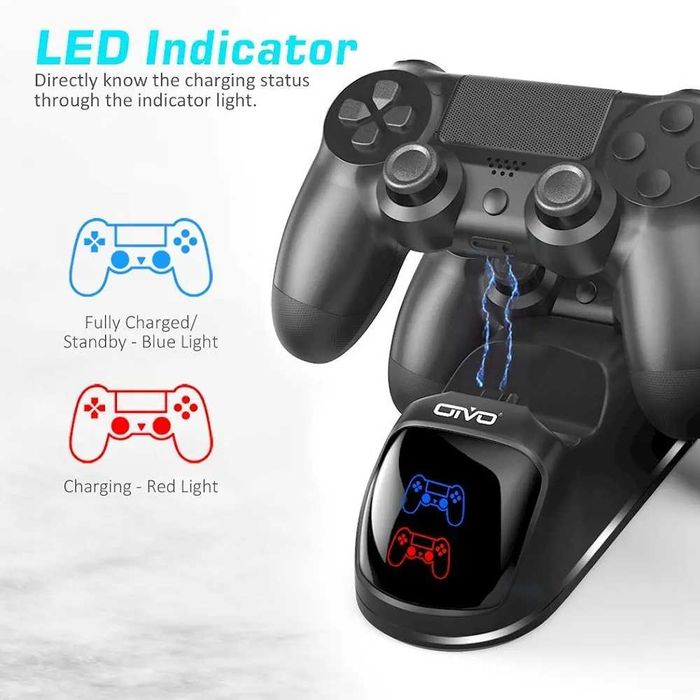 Зарядний пристрій Sony Playstation 4/PS4/Pro/Slim