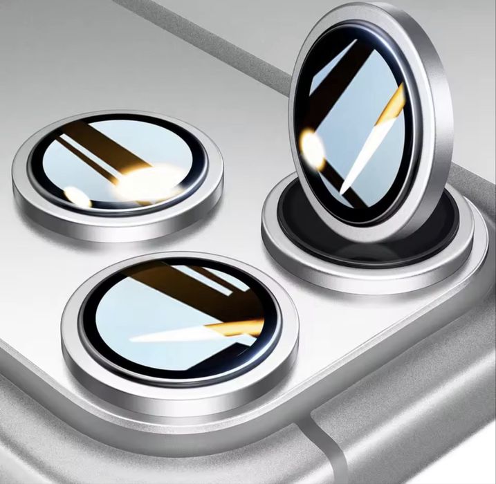 Защитное стекло для камер iPhone 17 Pro Max Orange, 17 Pro White, Blue