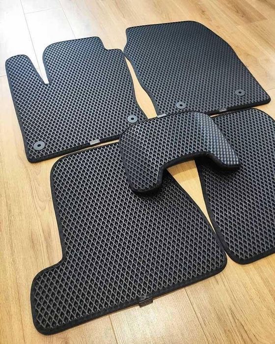 Автоковрики ЕВА ПРЕМИУМ! Коврики EVA килимки Єва в салон багажник