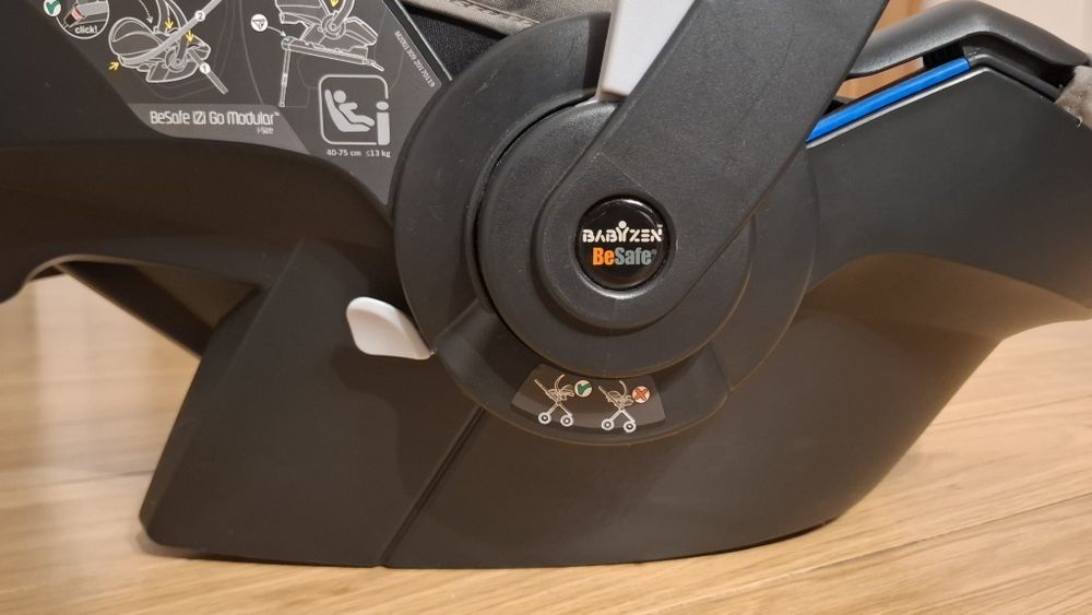 BabyZen BeSafe iZi Go Modular i-Size (até aos 13Kg)