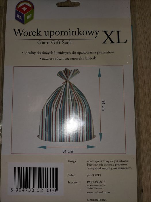 Worek na prezenty torebka