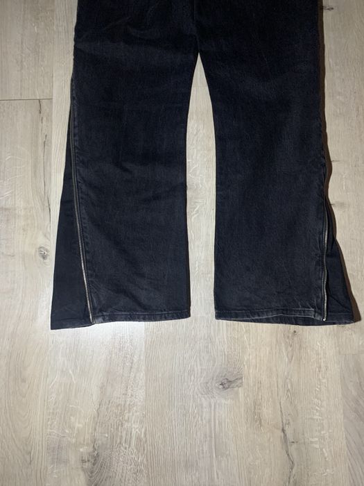 Zara Flared Jeans Zip