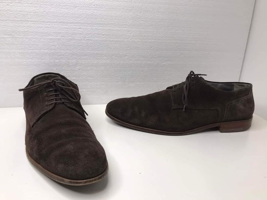 Półbuty męskie skórzane Hugo Boss Rozmiar 42,5