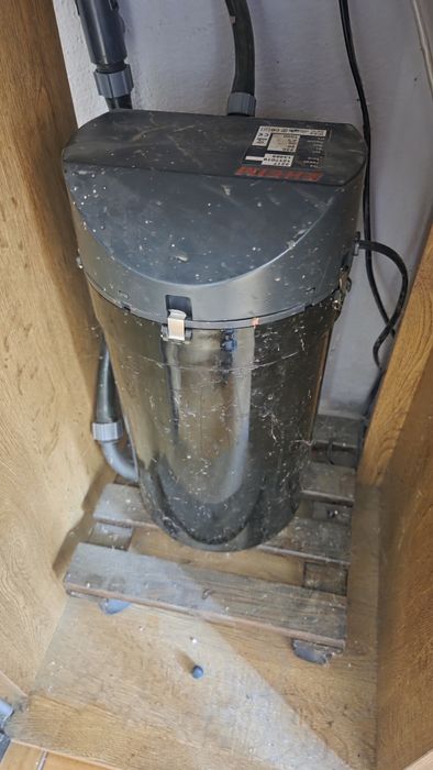 Aquario e movel com filtro e cilindro de CO2 INCLUIDO