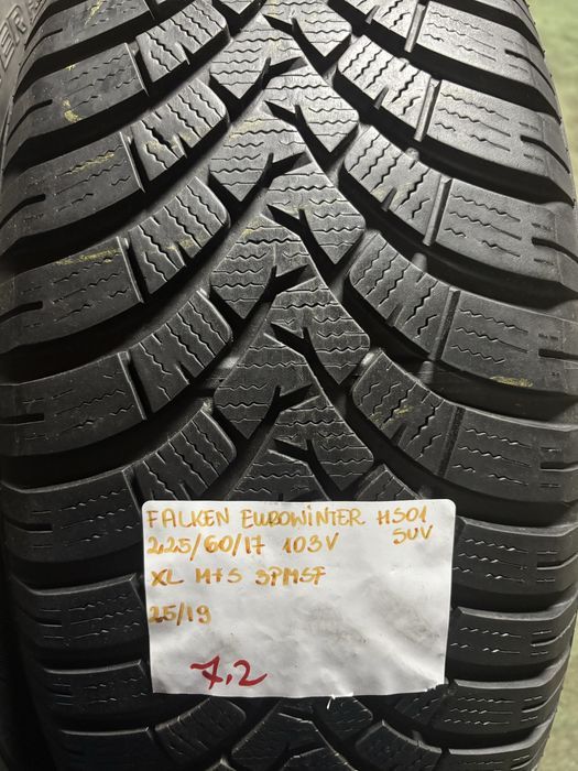 2x 225/60R17 103V FALKEN EUROWINTER HS01 SUV opona zimowa M+S 3PMSF XL