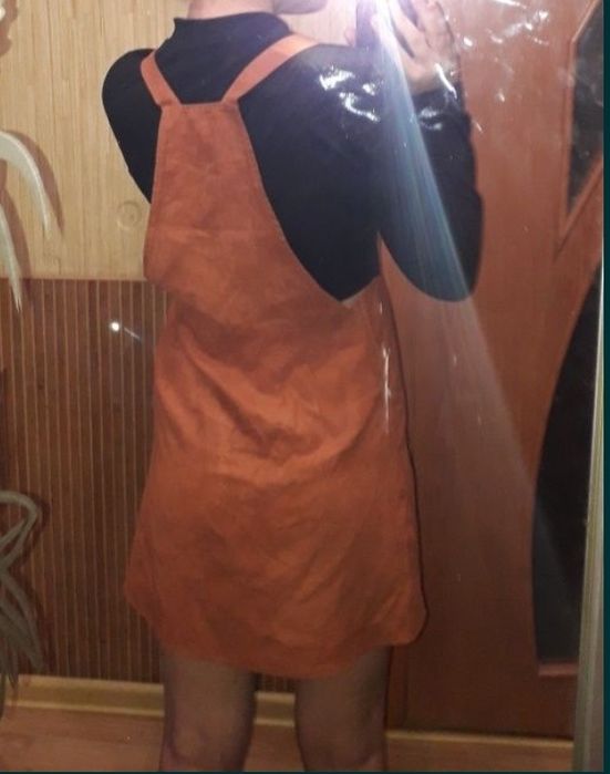 Коричневый сарафан