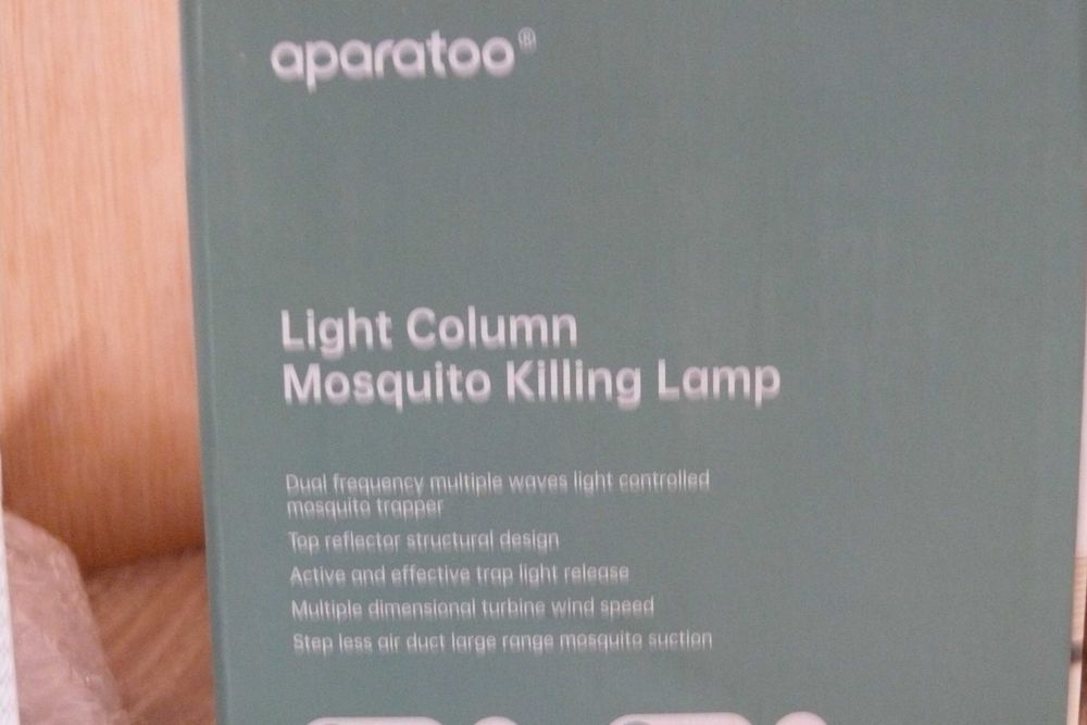 Armadilha elétrica para moscas e mosquitos