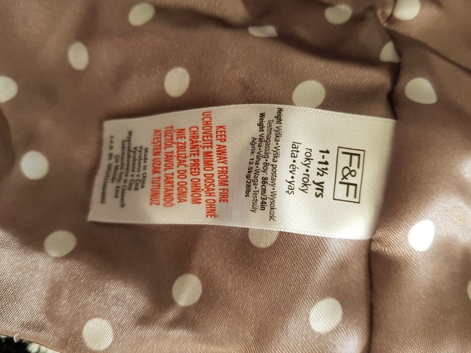 Futerko płaszczyk rozm.86 F&F