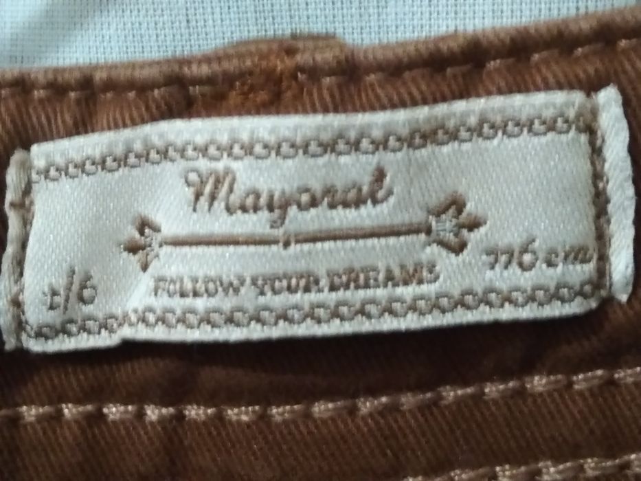 Джинси дитячі нові для дівчаток Mayoral 6 ріст 116