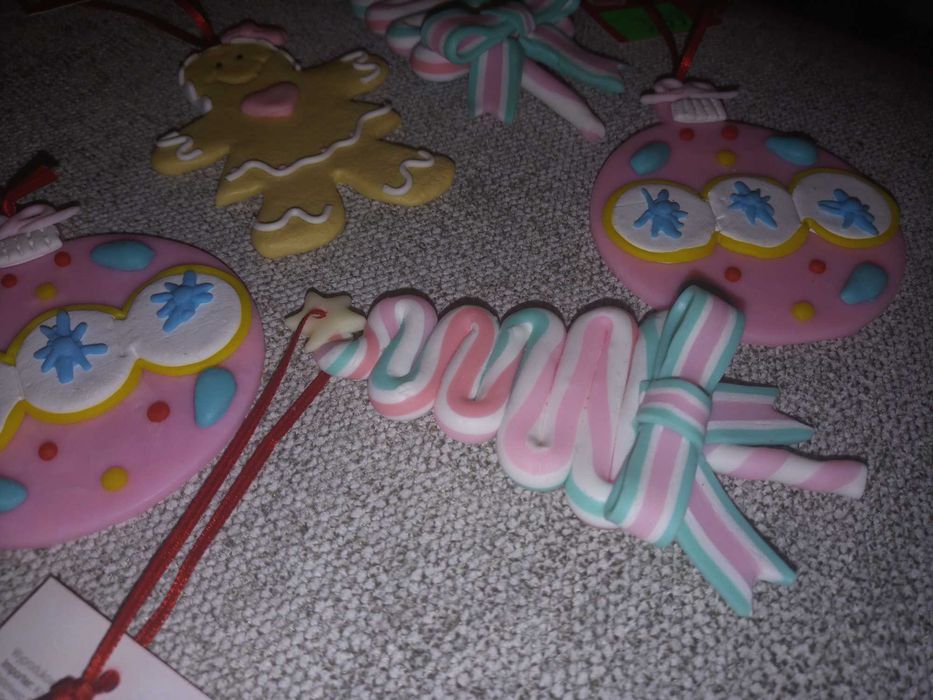 Gumowe ozdoby zawieszki