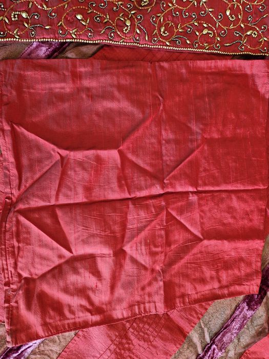 Cortina e capas de almofada