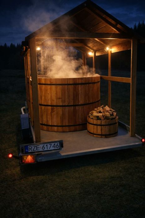 Wynajem mobilna balia, Ruska bania, spa