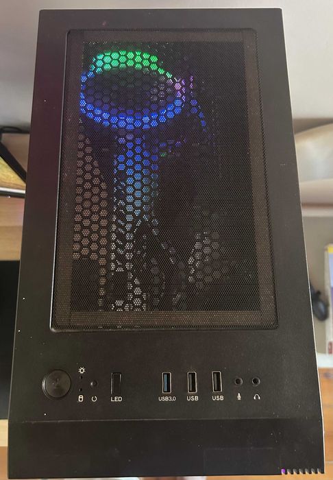 Pc gamer Ryzen 5500 (processador NOVO) 16gb RX580