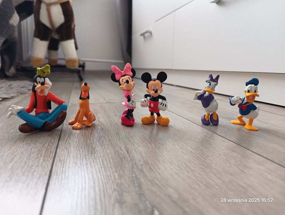 Figurki Kaczor Donald, Myszka Miki, Gufi i Pluto