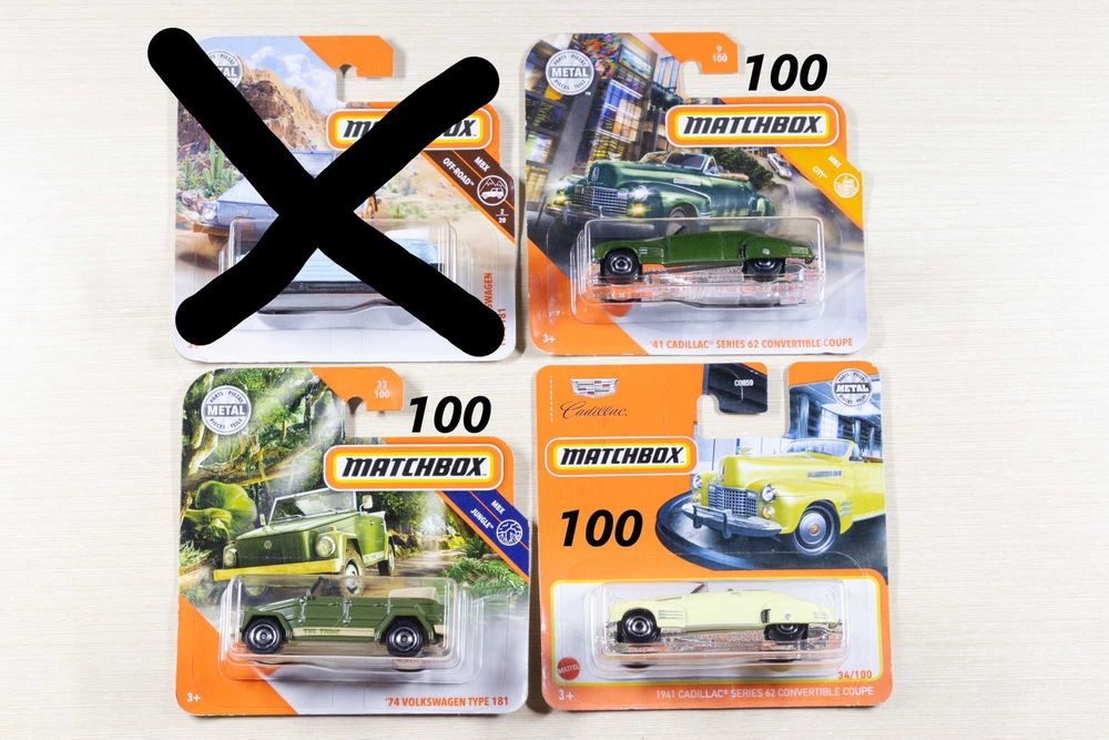 Hot Wheels, Matchbox
