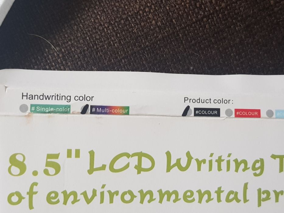 Tablet para crianças para escrever e desenhar NOVO