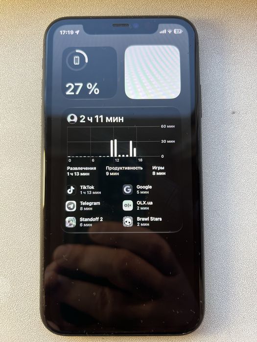 iPhone  11 батарея 76% 128g